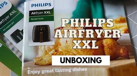 unboxing recipe book philips chip bag air fryer snack recipes  creator dishes food