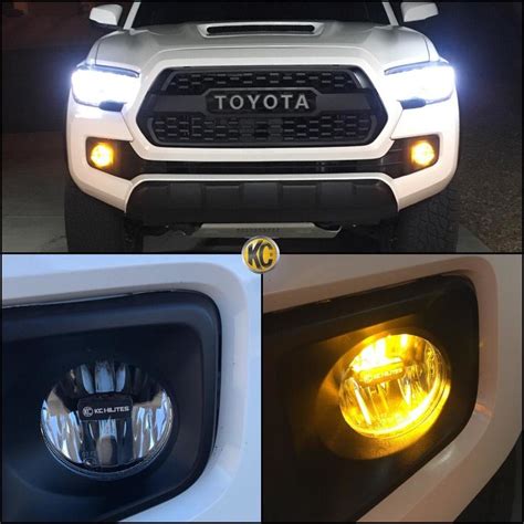 kc led fog lights universal tacoma specific versions tacoma world