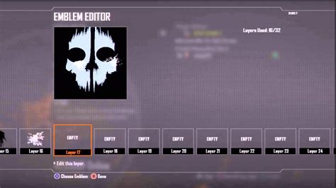 Black Ops 2 Emblem Tutorial Call Of Duty Ghosts Logo