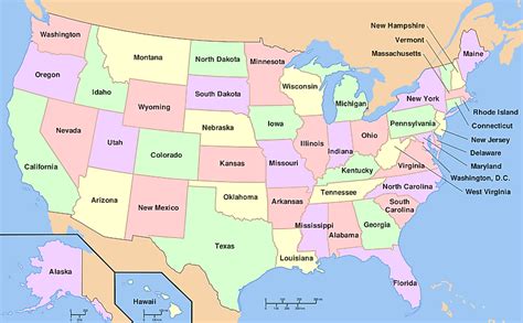 states map quizlet