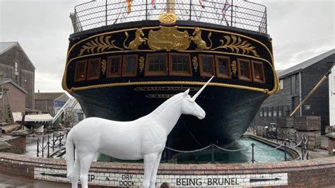 bristol   unicorn art trail    leukaemia care bbc news