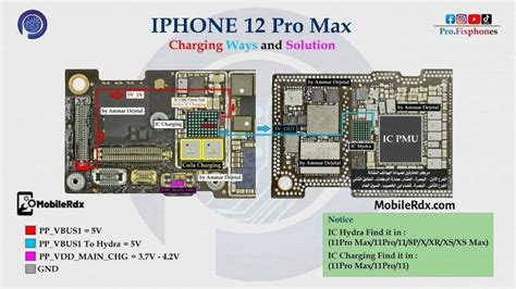 apple iphone  pro max disassembly motherboard schematic diagram service ways ic solution