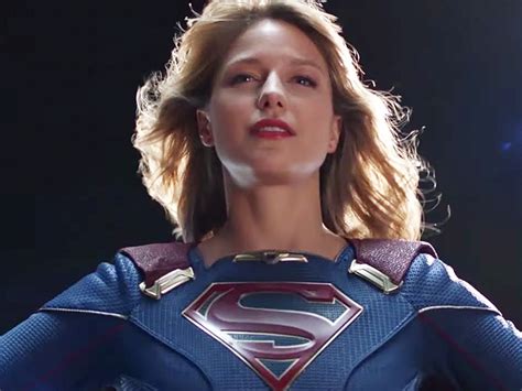 supergirl s melissa benoist wears pants in cw s official photo and