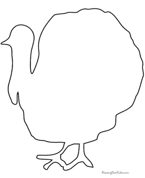 printable preschool turkey coloring pages  turkey coloring pages