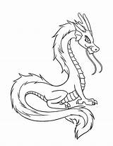 Dragon Chinese Drawing Dragons Coloring Pages Drawings Cartoon Realistic Easy Charming Draw Colouring Ancient Kids Drachen Chinesische Illustration Getdrawings Adult sketch template