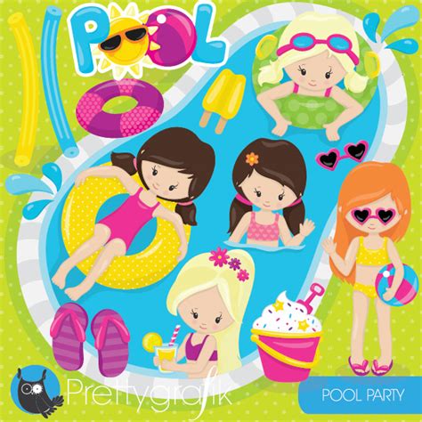 Pool Party Pool Water Party Clipart Wikiclipart