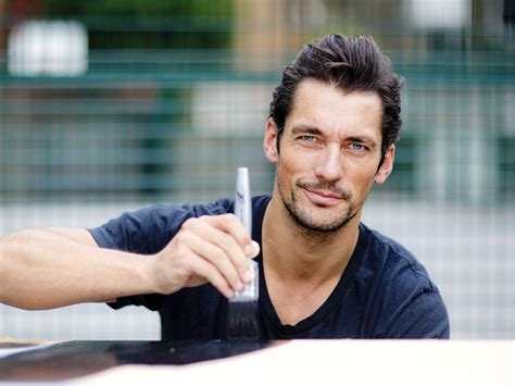 david gandy calls  privileged     charity   launches