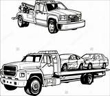 Tow Flatbed Towing Adult Sheets 6x6 Chevy sketch template