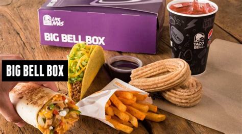 taco bell uk big bell box meal price review manchester