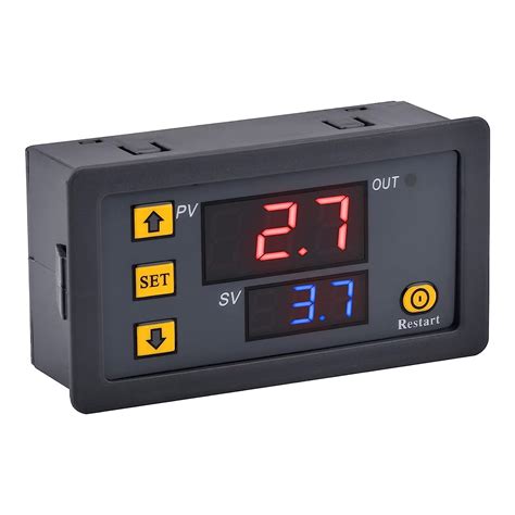 voktta digital timer relais modul dc   zeitschaltuhr relais mit