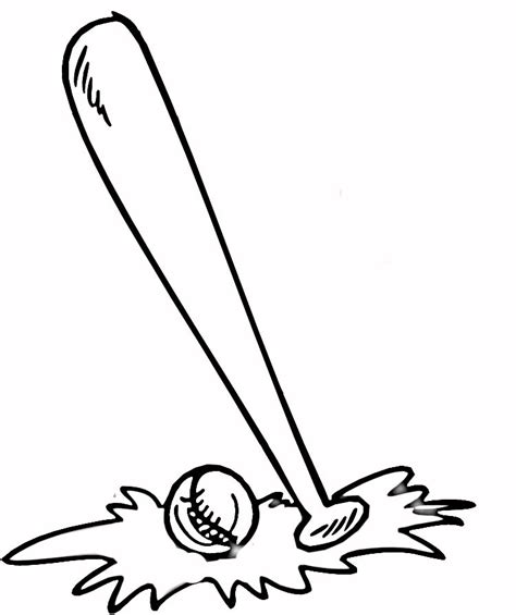 picture  baseball bat  ball clipartsco