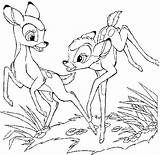 Bambi Pages Coloring Faline Getcolorings Printable sketch template
