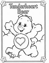 Coloring Pages Care Bear Bears Caring Colouring Printable Color Tenderheart Sheets Print Kids Carebear Cute Book Books Adult Disney Getcolorings sketch template