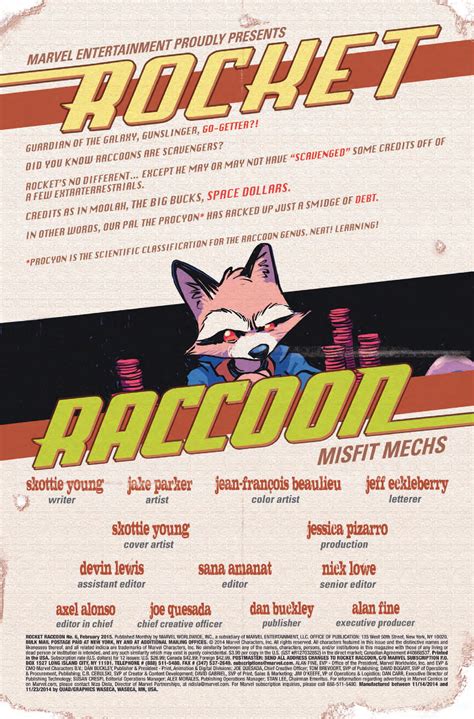 preview rocket raccoon 6 comic vine