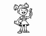 Toothbrush Coloring Girl Pages Tooth Toothbrushes Coloringcrew sketch template