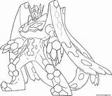 Zygarde Legendaire Gx Pokémon Colorier Dessins Homecolor sketch template