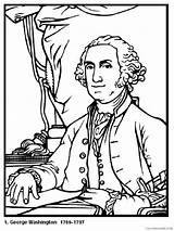 Coloring Pages Washington George Printable Revolutionary War Presidents Coloring4free President Educational 1816 Obama Michelle Lewis Clark Color Sheet Getcolorings Related sketch template