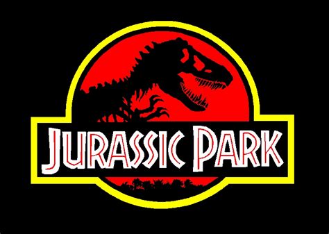 jurassic park logo coloring pages