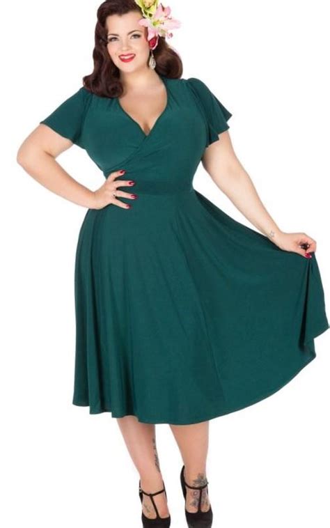 dresses for plus size hourglass figure pluslook eu collection