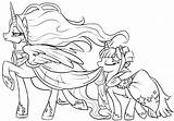 Pony Mlp Celestia Kolorowanka Ponei Kolorowanki Mewarnai Luna Shrek Equestria Prinzessin Kolorowankidowydruku Unicorn Bubakids sketch template