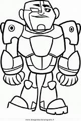 Titans Cyborg Cartoni sketch template
