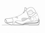 Shoes Drawings Kd Basketball Coloring Pages Drawing Paintingvalley sketch template