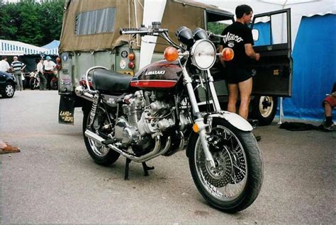 kawasaki dohc  cc classic motorcycle pictures