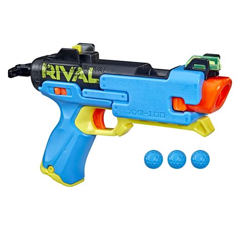 buy nerf rival  xxii  blaster  accurate rival system adjustable rear breech load