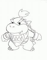 Bowser Jr Coloring Pages Baby Printable Junior Drawing Colouring Lord Rings Ausmalbilder Color Paper Kids Lego Getcolorings Castle Popular Deviantart sketch template