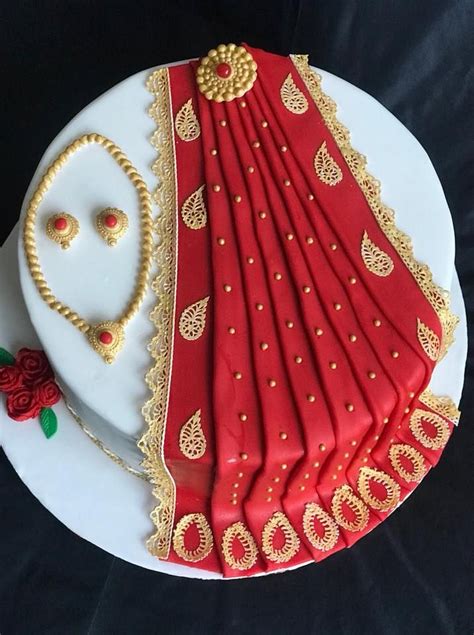 Sari Cake Indian Cake Cake Designs Birthday Mom Cake