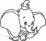 Coloring Dumbo Pages Cute Flag Wecoloringpage sketch template