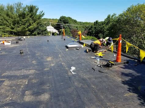 commercial roofing company  rhode island seaberg construction