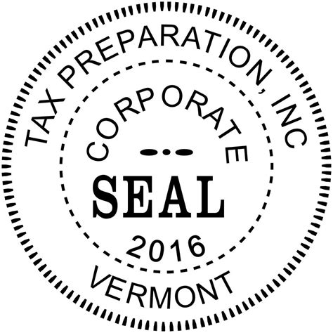 corporate seal embosser  year custom corporate seal embosser