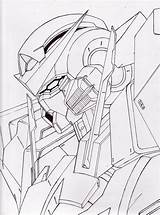 Gundam Exia Drawing First Getdrawings Deviantart sketch template
