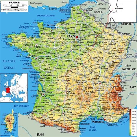 kaart van frankrijk vakantie vogels