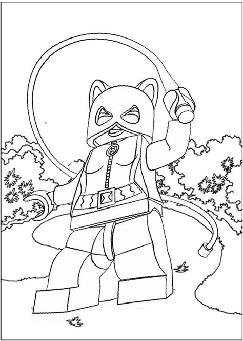 fascinating catwoman coloring pages  kids coloring pages