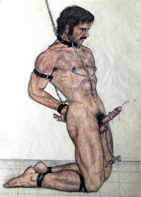 male bondage art