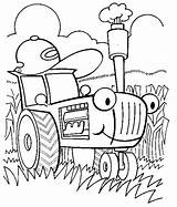 Coloring Tractor Deere Pages John Printable Kids Farm Birthday Print Machinery Colouring Color Tractors Sheets Spring Deer Book Little Funny sketch template