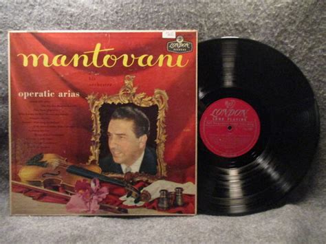 33 rpm lp record mantovani and his orchestra operatic arias london