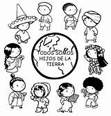 Coloring Pages Cultural Diversity Getdrawings sketch template