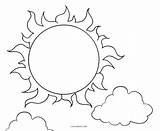 Sonne Sol Rays Cool2bkids Malvorlage Wecoloringpage Suncatcher sketch template
