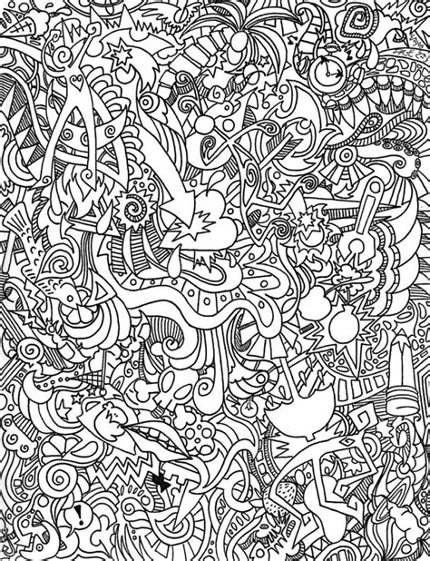trippy coloring pages  adults hzo