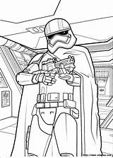 Phasma Capitaine Reveil Coloriez Coloriages Ton sketch template