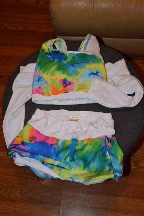 Sew Much Sew Stylin Sew Fast Tie Dyed Cheer Outfit