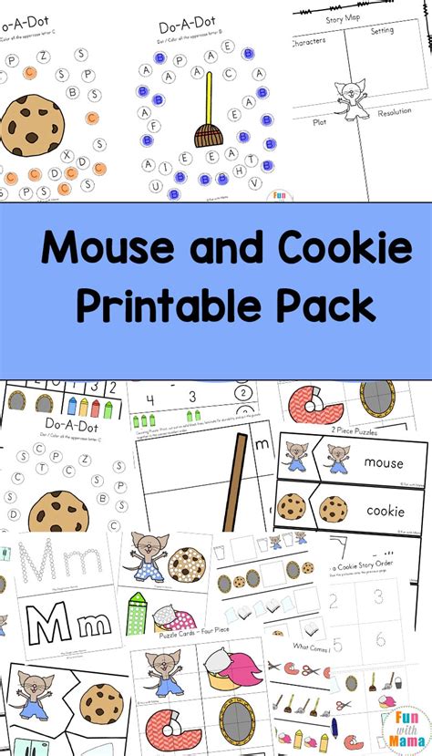 printable   give  mouse  cookie printables  printable