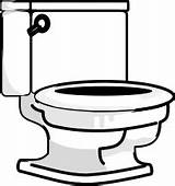 Clipart Toilet sketch template