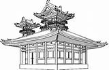 Pagoda Japanese Chinese Temple Drawings Drawing Architecture Buildings Famous Temples Style Oriental Roof Draw Google Gif Globetrot China архитектура Search sketch template