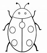 Coloring Bug Pages Ladybird Ladybug Lady Colouring Sheets Drawing Line Printable Sheet Ladybugs Vw Pill Clipart Kids Color Getdrawings Clipartbest sketch template