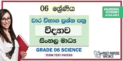 grade  science term test papers sinhala medium