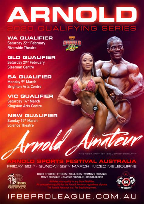 2020 arnold amateur wa qualifier show pro tan australia